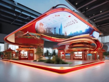 河南省广告展台规划图公示助力经济发展