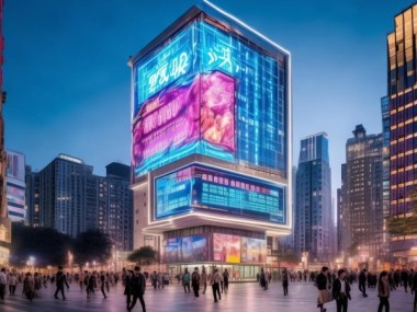 湖南广场地标广告牌规划，数字时代下的城市繁荣之路