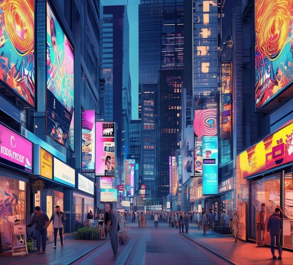街景商业广告设计图,精准定位,激发商业活力 街景商业广告设计图,精准定位,激发商业活力
